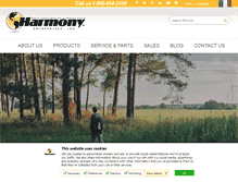 Tablet Screenshot of harmony1.com